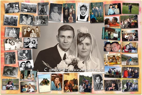 Разработка коллажа, более 15 фото 2173