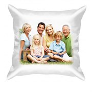 Подушка с фото 40х40 см односторонняя 2232