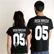 Цветные футболки, печать термопленкой с одной стороны А3, в 1 цвет 2240